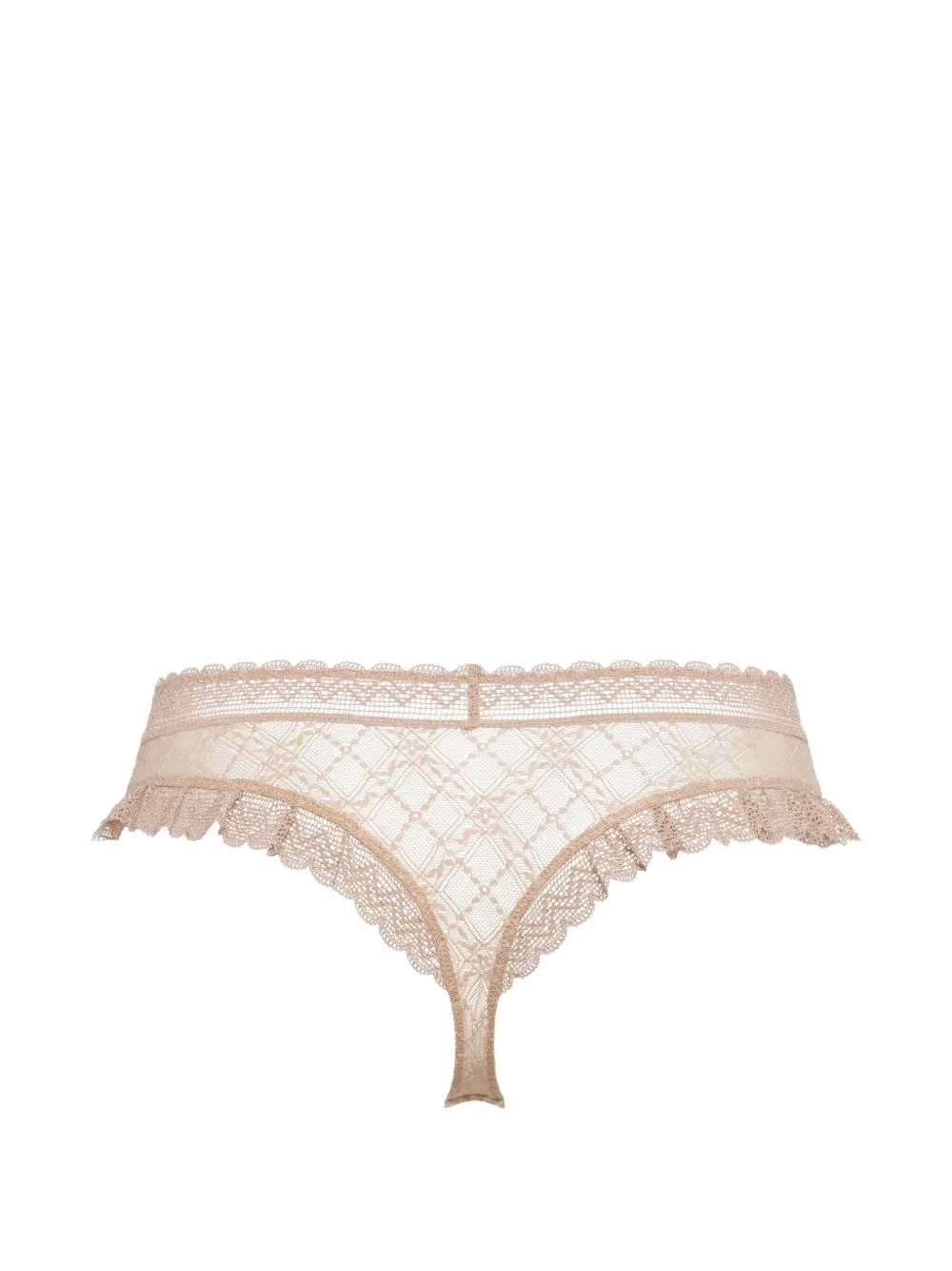 ERES Lili tanga met ruches Beige