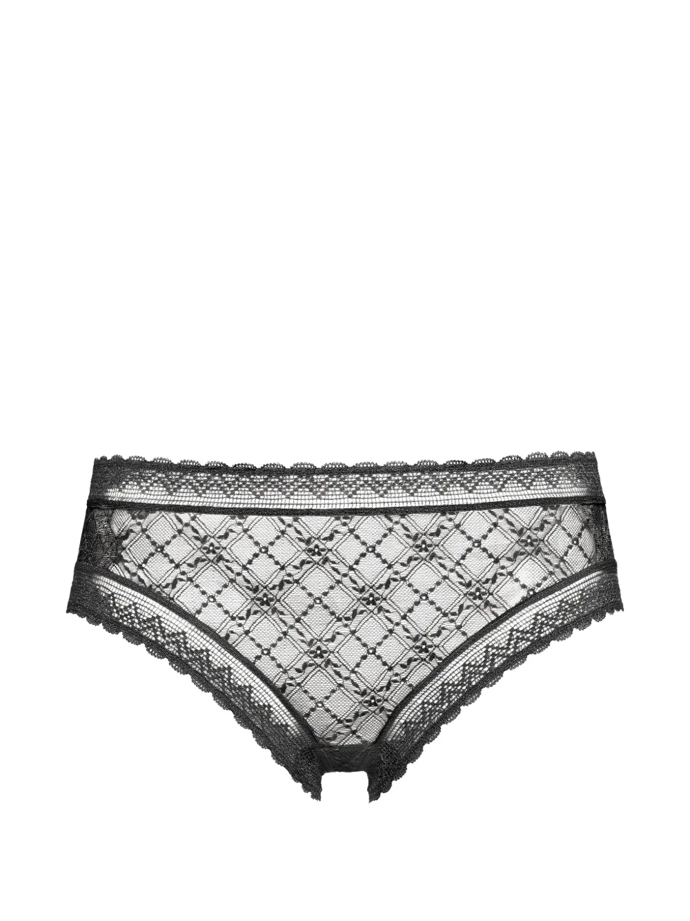 ERES Florissante Slip aus Spitze - Schwarz