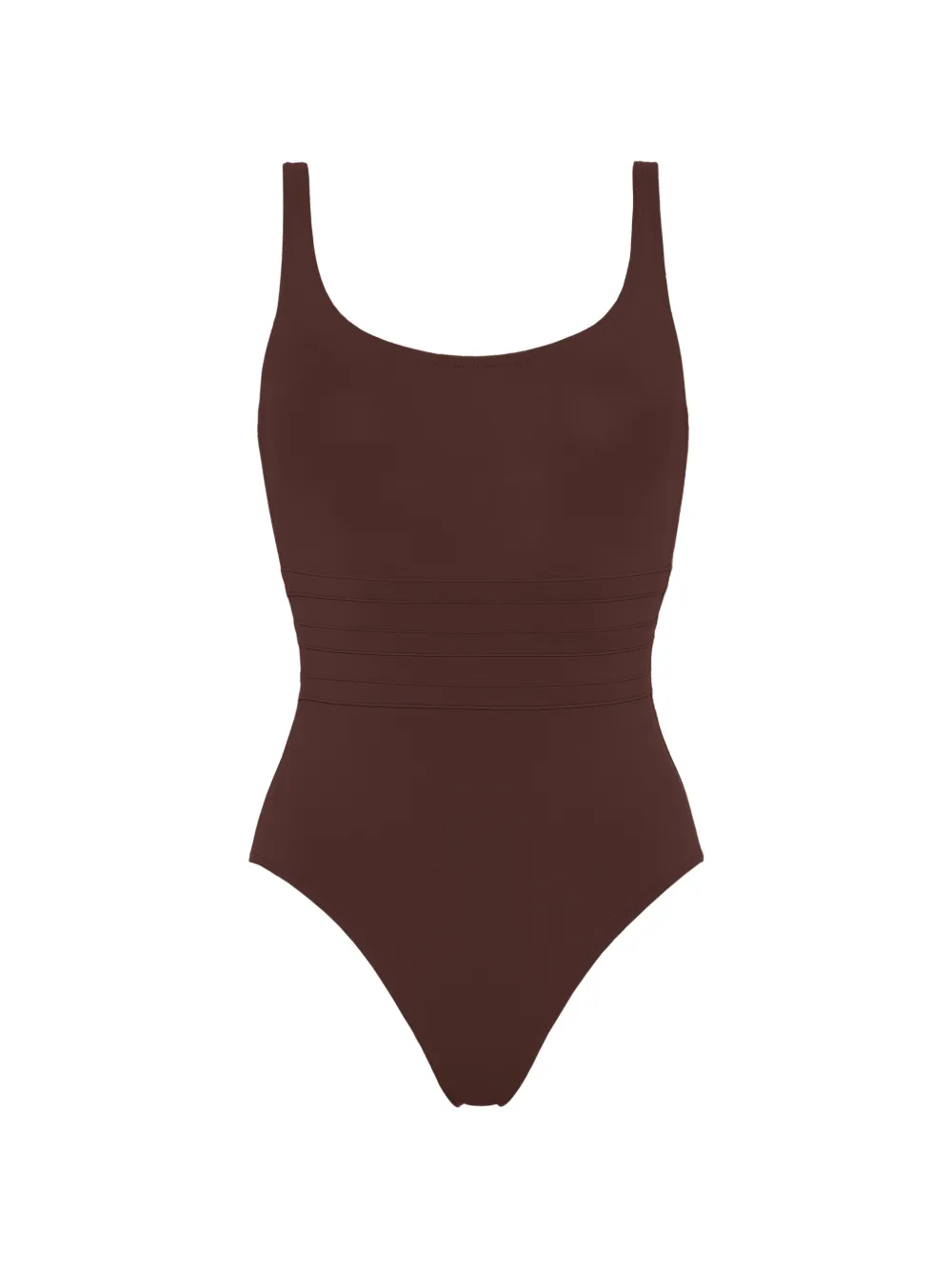 Eres Asia Tank Swimsuit In Brown