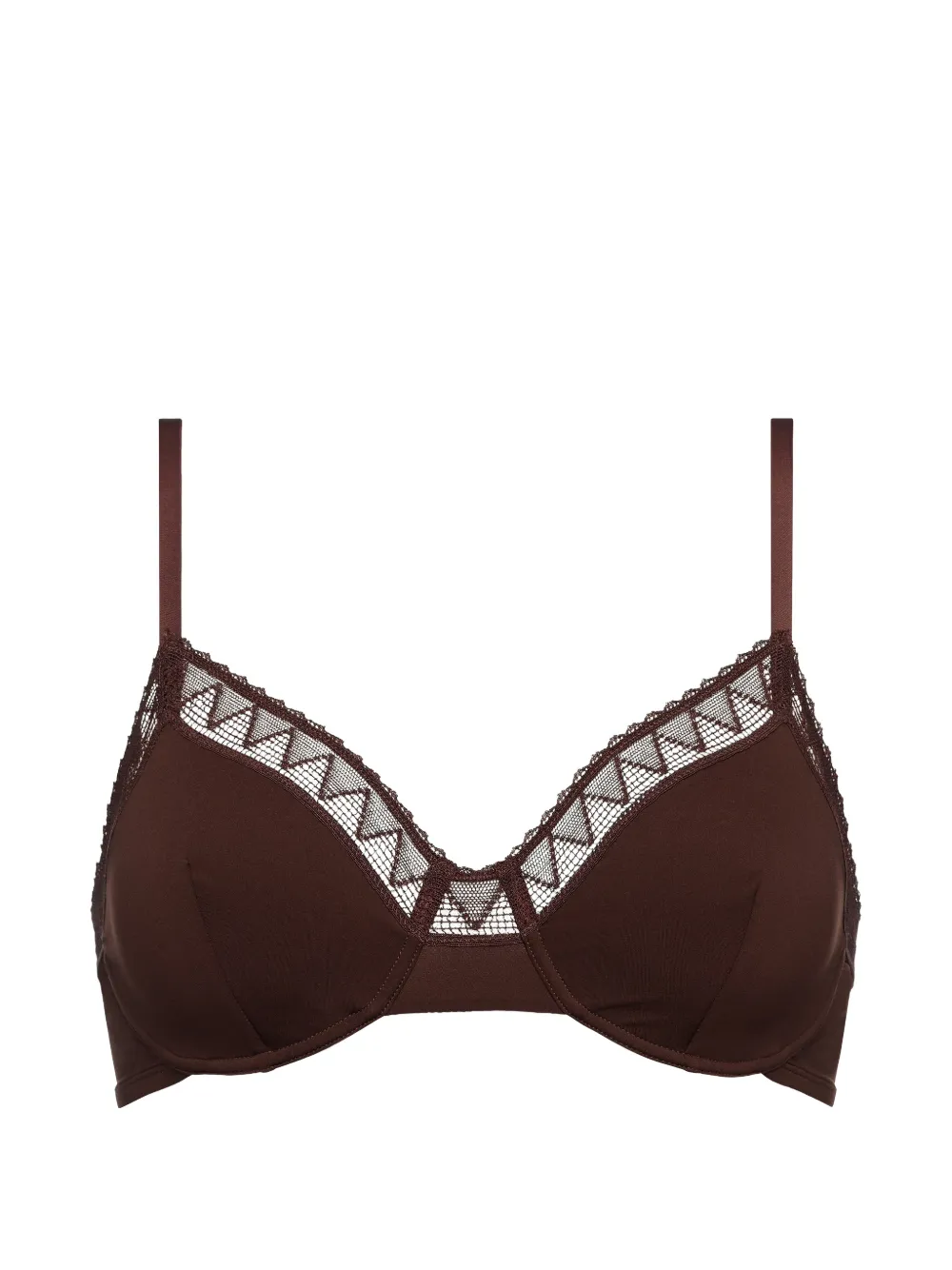 ERES Softness BH mit Spitzenbesatz - Braun