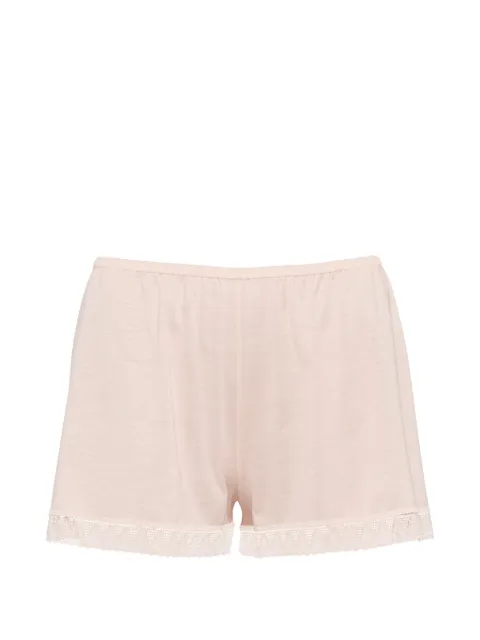 ERES pantalones cortos Lightness con ribete de encaje