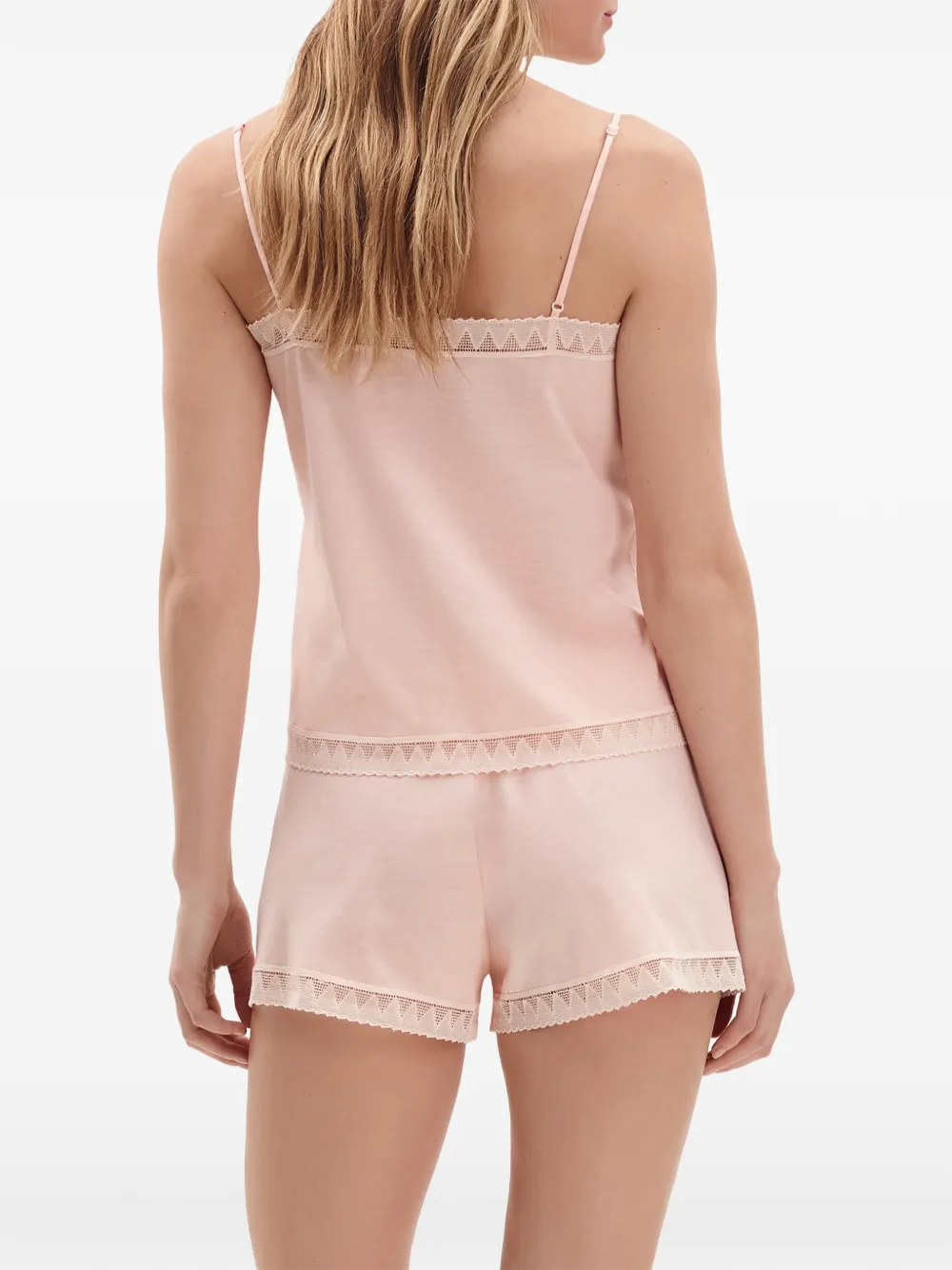 ERES Lightness shorts met kanten afwerking Roze