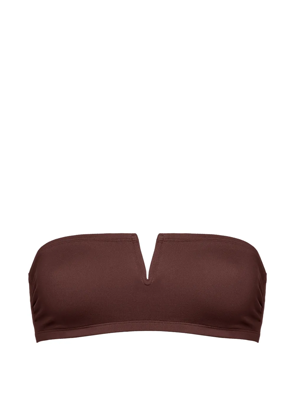 ERES Arcade bandeau bikini top - Marrone