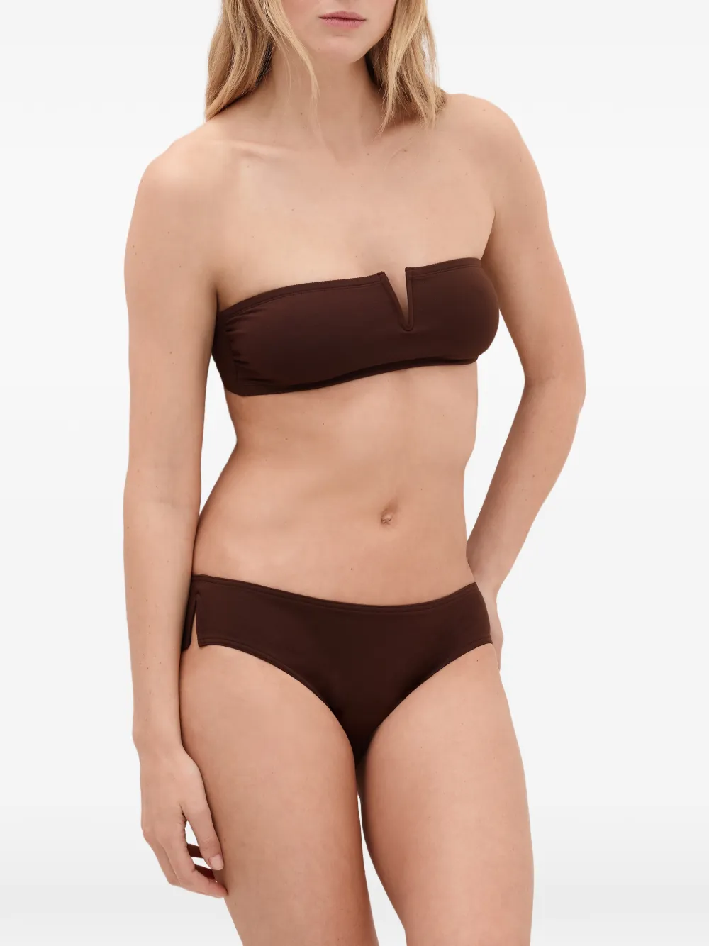 ERES Arcade bandeau bikinitop Bruin