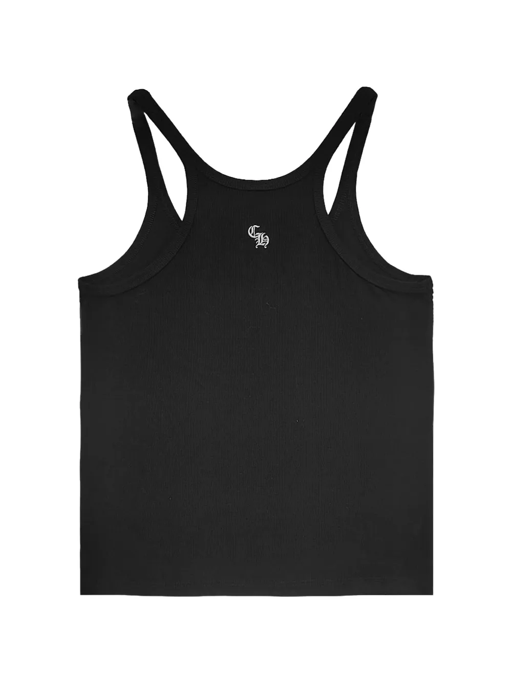Chrome Hearts Bad Seed embroidered tank top Zwart