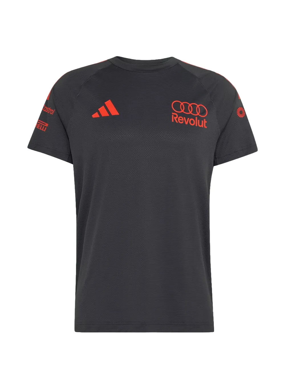 adidas x Audi x Revolut F1 Team Mechanics logo-print T-shirt - Nero