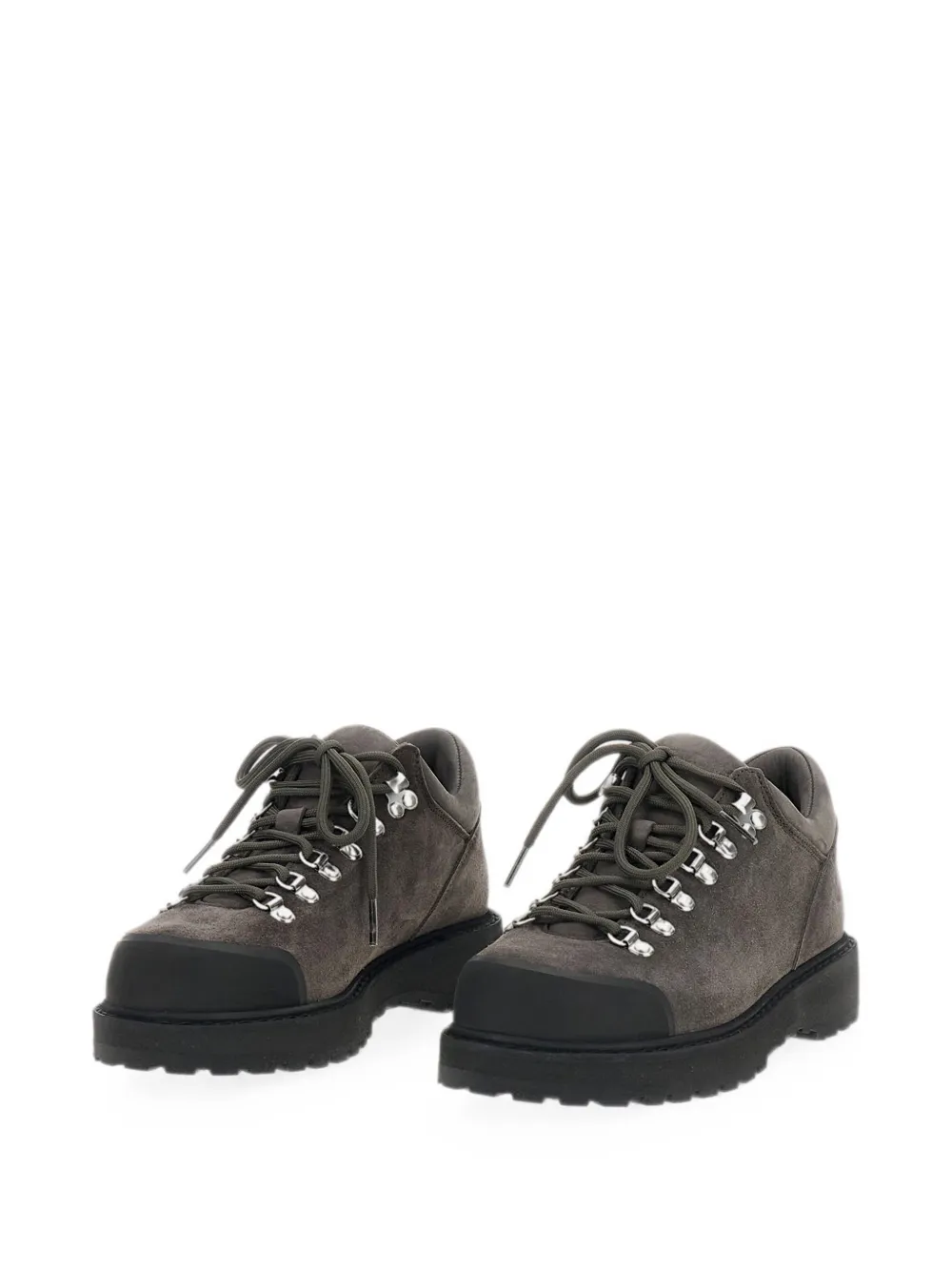 Diemme Cornallo suede panelled low-top hiking boots Bruin