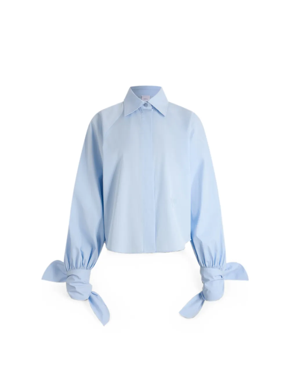 Patou Blouse met strikdetail Blauw