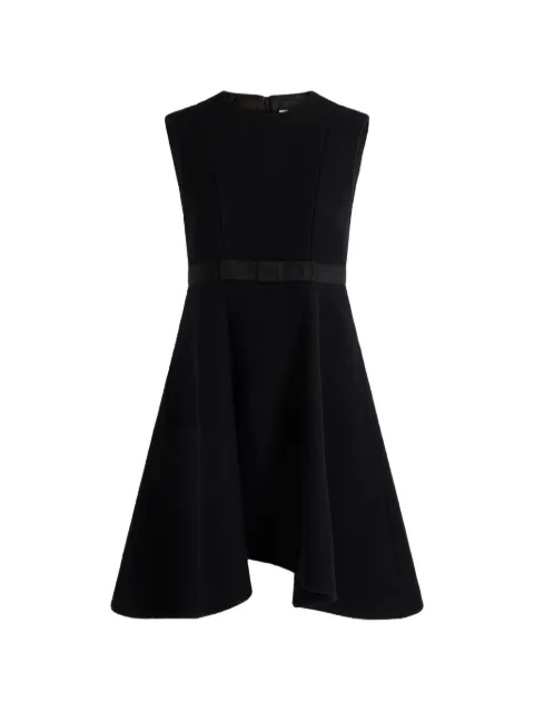 Patou midi handkerchief-hem belted dress