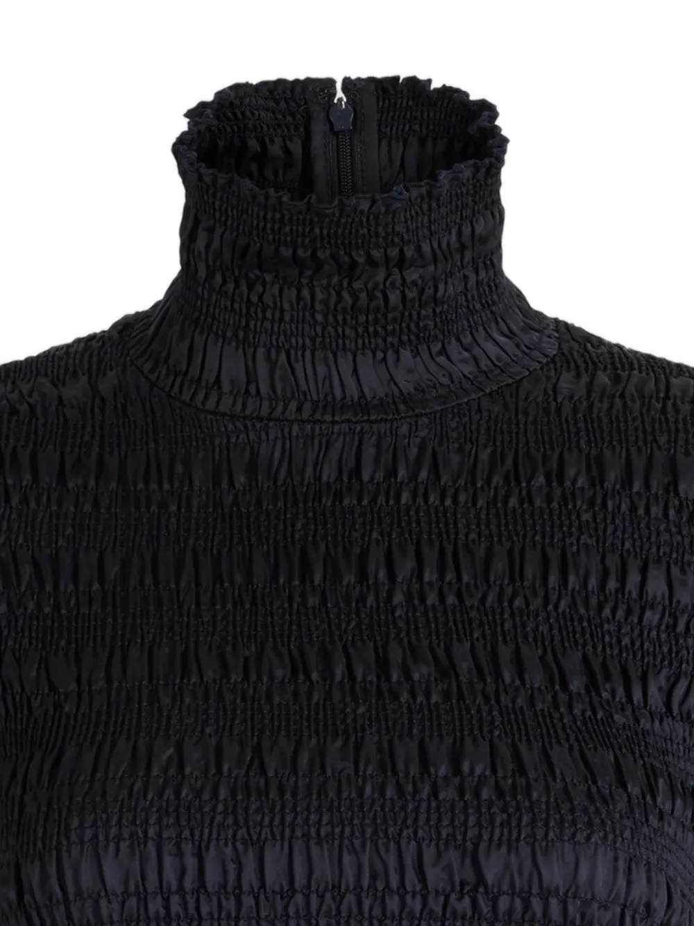 Patou Gesmockte top met col Blauw
