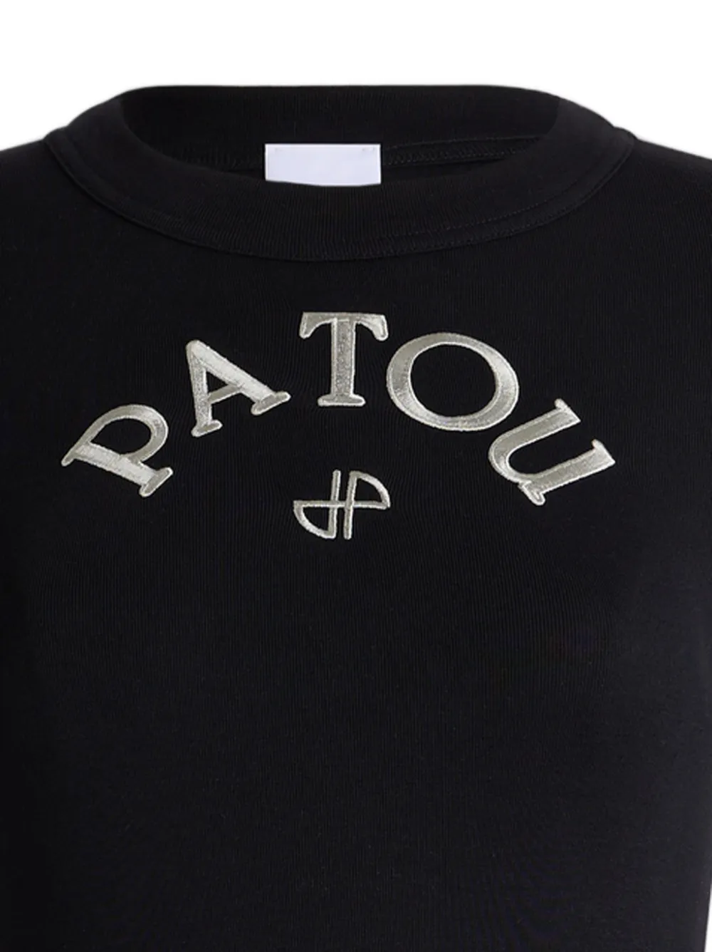 Patou T-shirt met logoprint Zwart