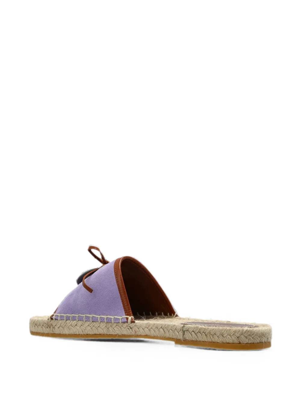 Versace Lola plaque sandals Paars