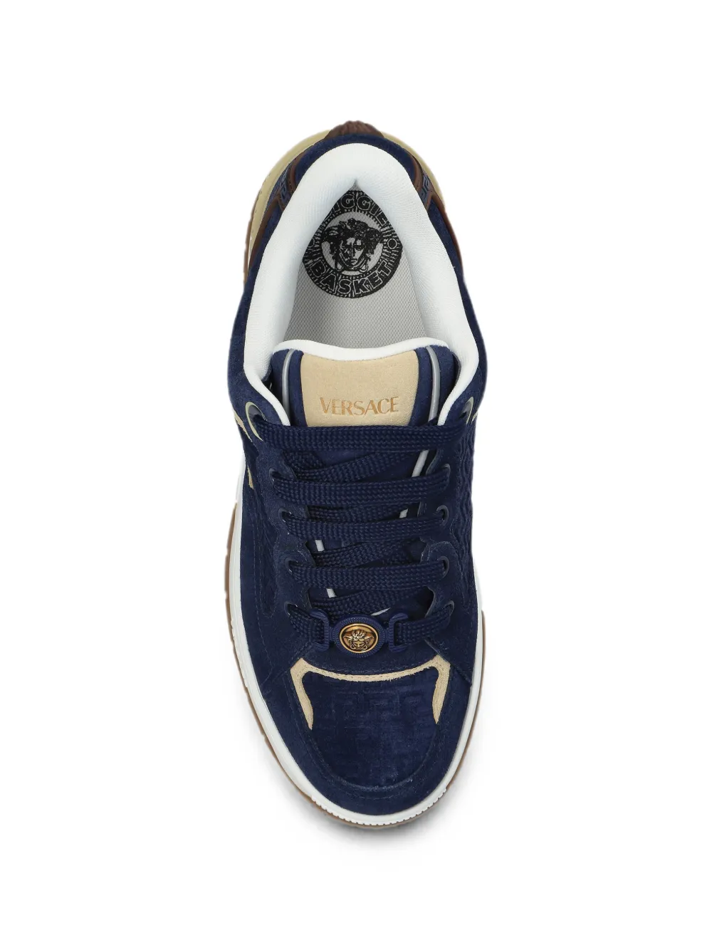 Versace Biggie Basket sneakers Blauw