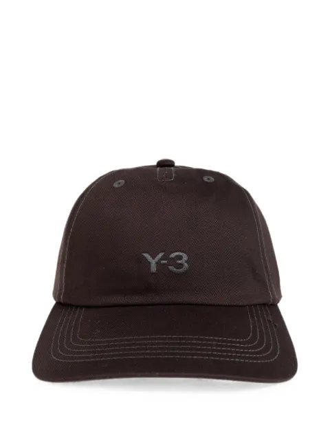 Y-3 logo-embroidered cotton baseball cap