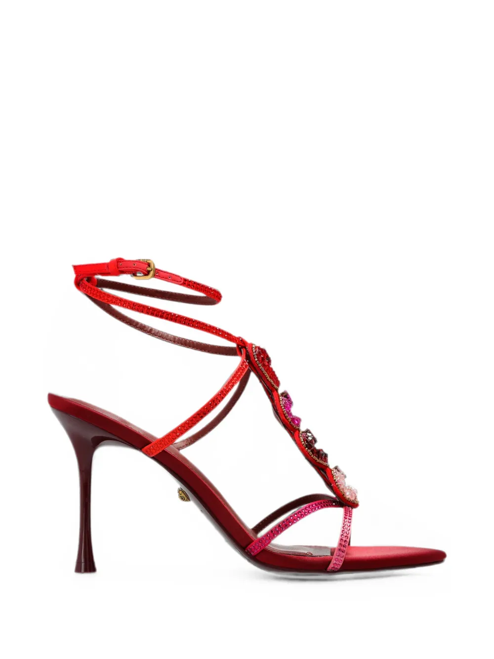 Kurt Geiger London Kiss embellished sandals Rood