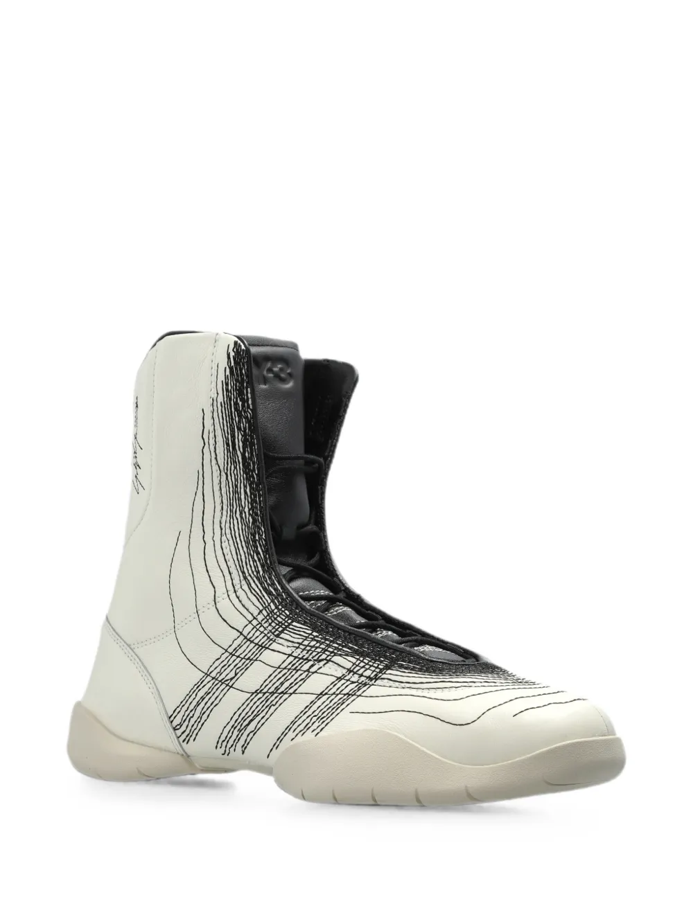 Y-3 Regu high-top sneakers Wit
