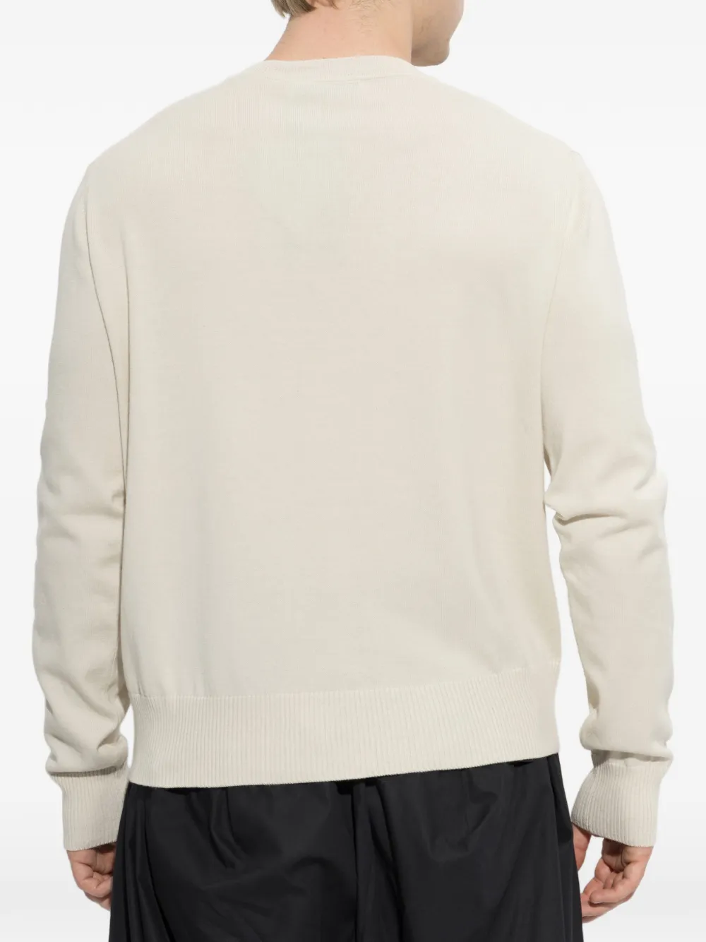 Vivienne Westwood Trui met geborduurd Orb-logo Beige