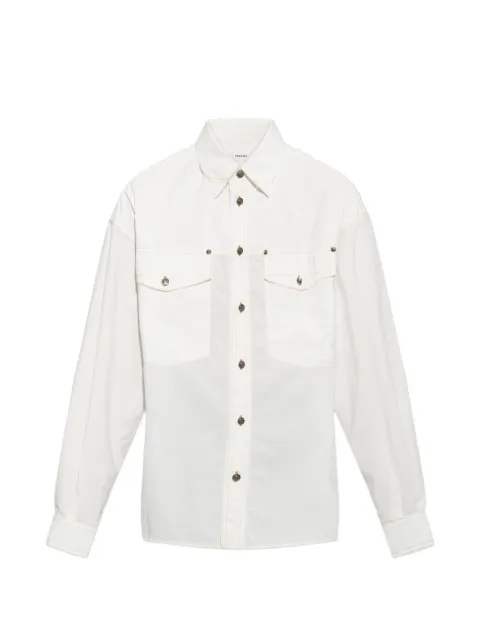 Versace Medusa flap-pocket shirt
