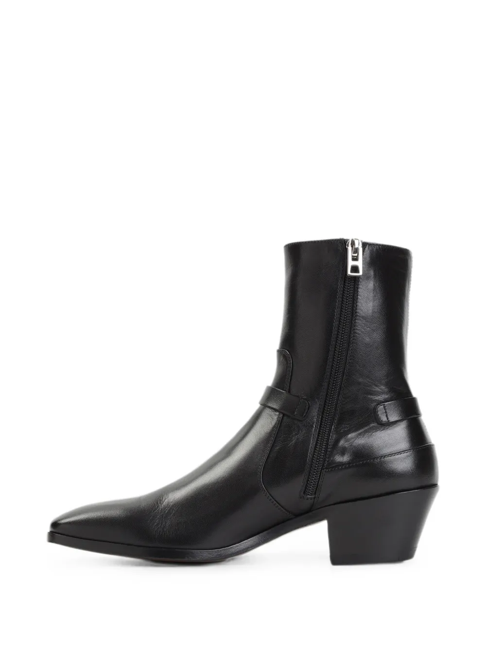 TOM FORD harness-detail ankle boots Zwart