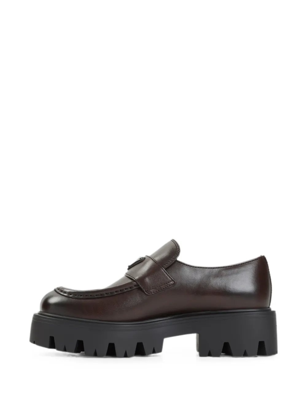 Prada logo-plaque loafers Bruin