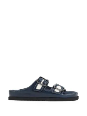Prada ラバーサンダル | ブルー | FARFETCH JP