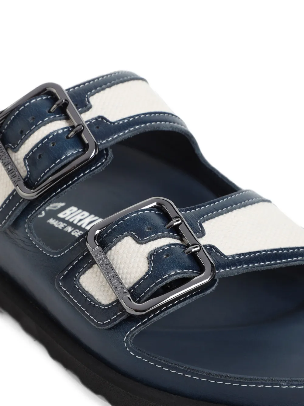Birkenstock Arizona canvas sandals Blauw