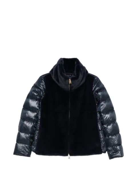 Herno quilted faux-fur jacket