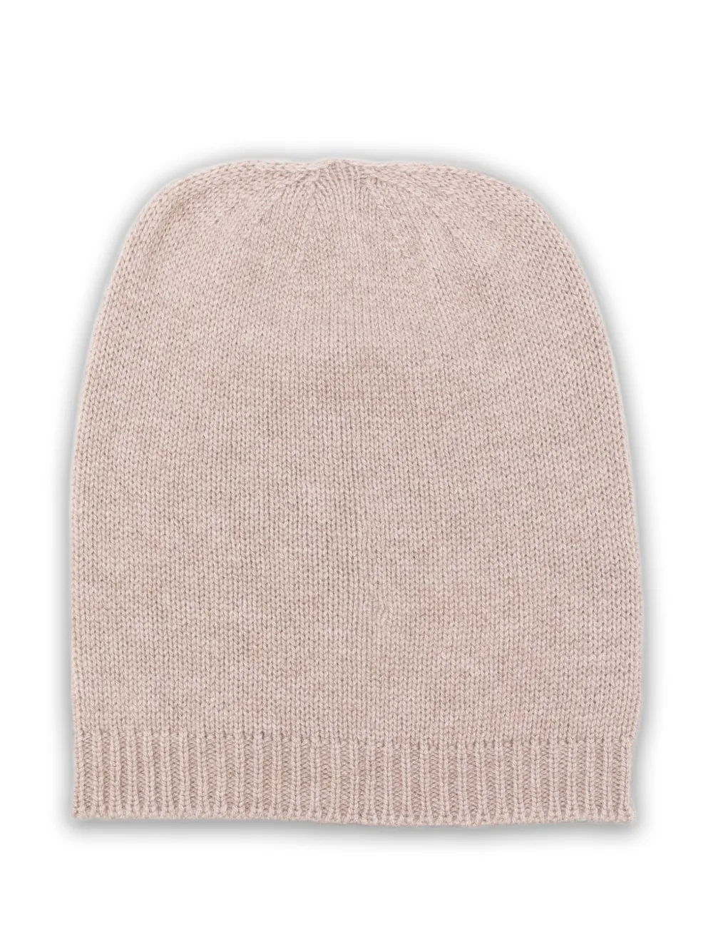 Fabiana Filippi ribbed-trim beanie hat - Toni neutri