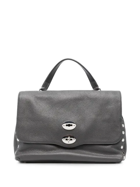Zanellato medium Postina stud-embellished leather tote bag