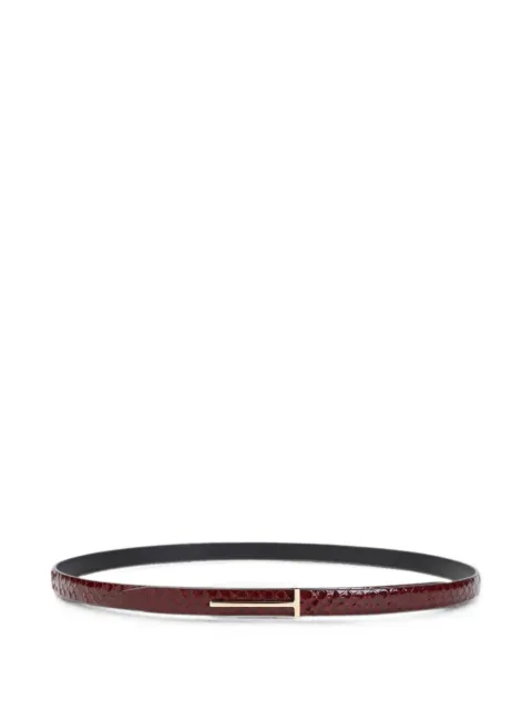 TOM FORD T-logo belt