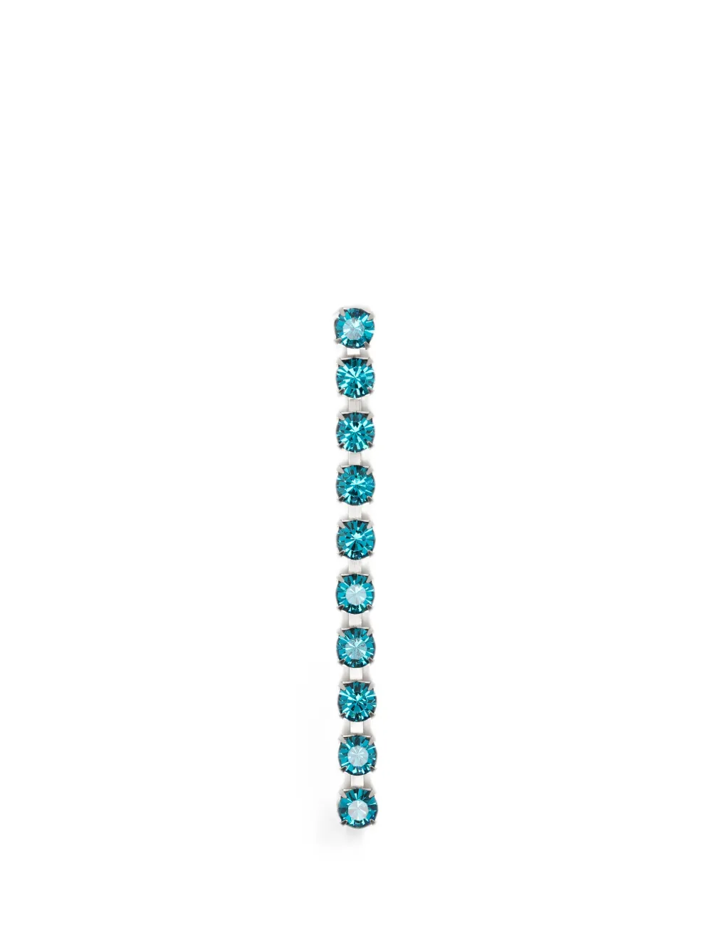 Forte Forte glass-embellished drop earrings - Argento