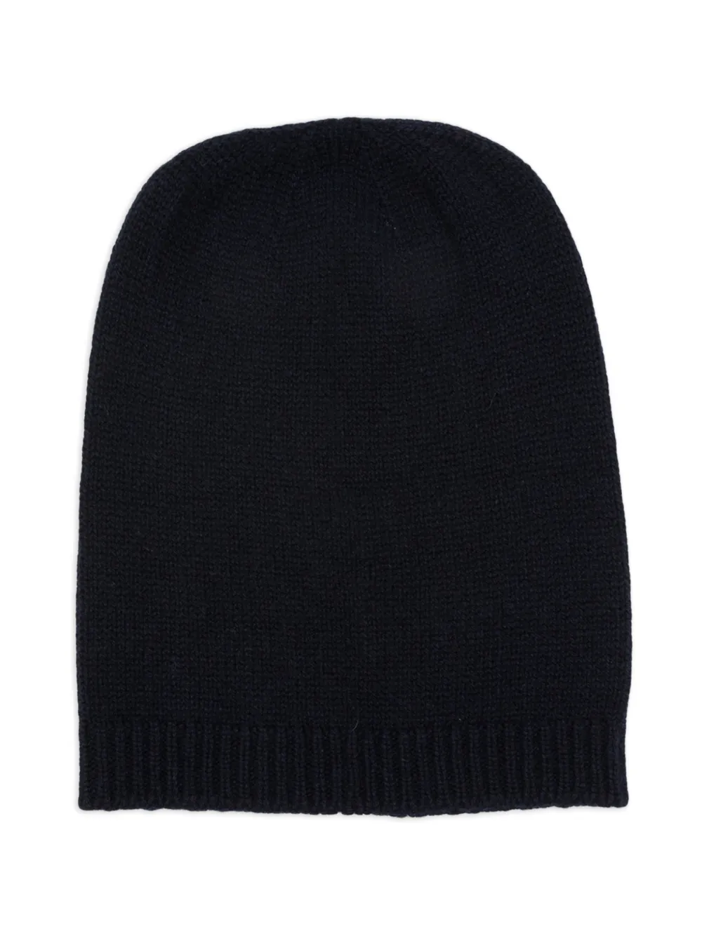 Fabiana Filippi ribbed-trim beanie hat - Schwarz
