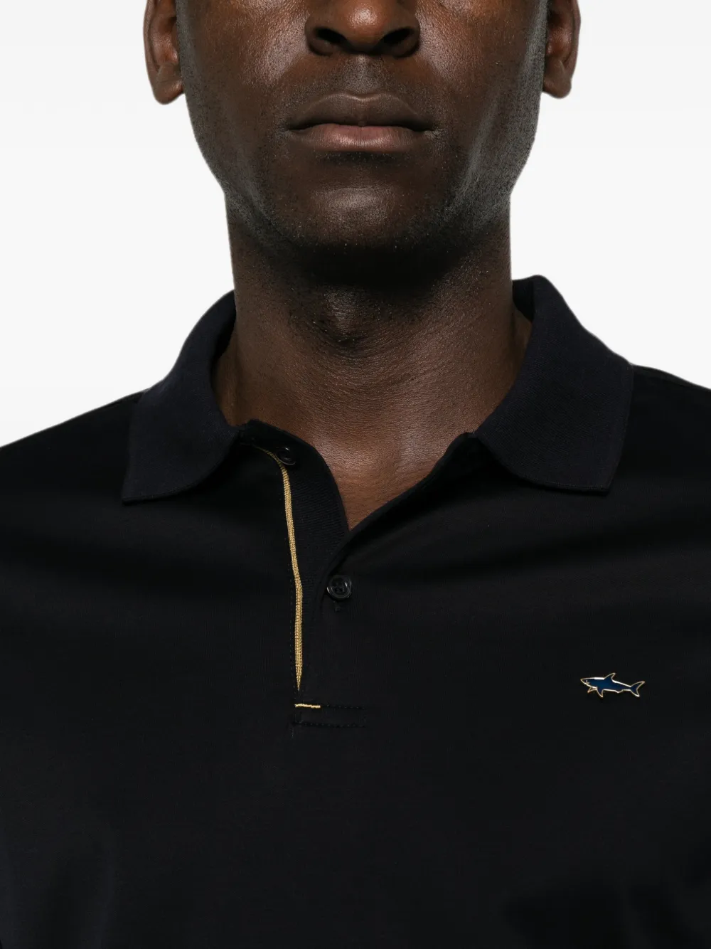 Paul & Shark Poloshirt met lange mouwen Blauw
