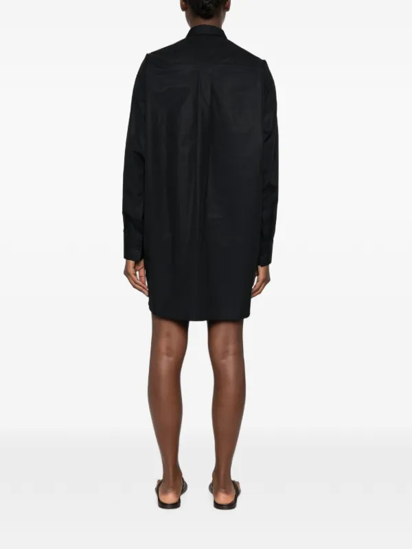 WARDROBE.NYC button-down Mini Dress | Black