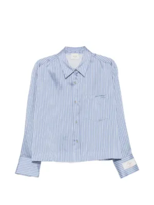 Jil Sander ストライプ シャツ | ブルー | FARFETCH JP