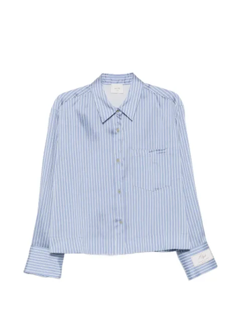 Alysi striped chest-pocket shirt