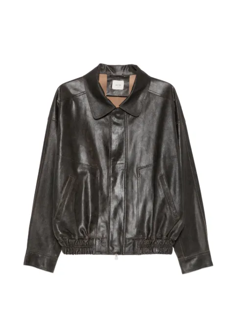 Alysi Heavy leather jacket
