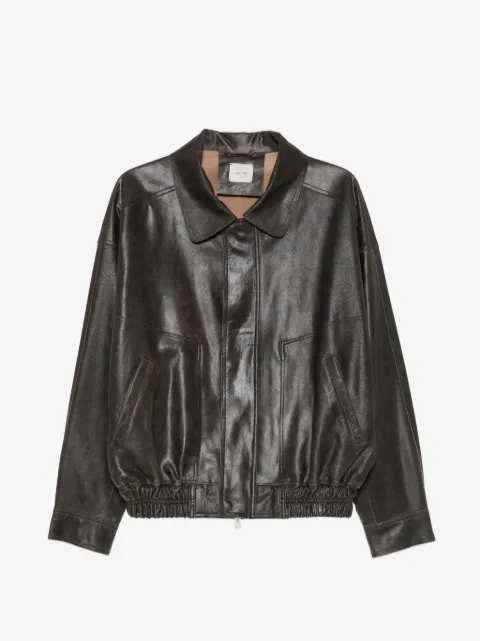 Alysi Heavy leather jacket