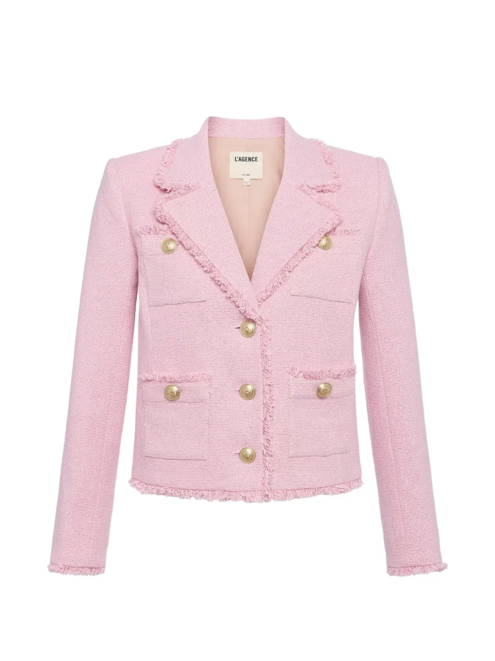 L'Agence Sylvia Tweed-Jacke - Rosa