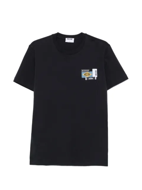 Moschino playera con parche del logo