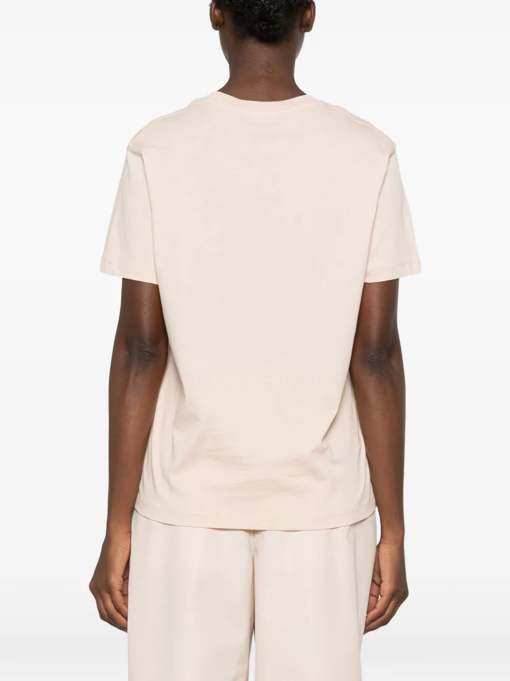 WARDROBE.NYC T-shirt met ronde hals Beige