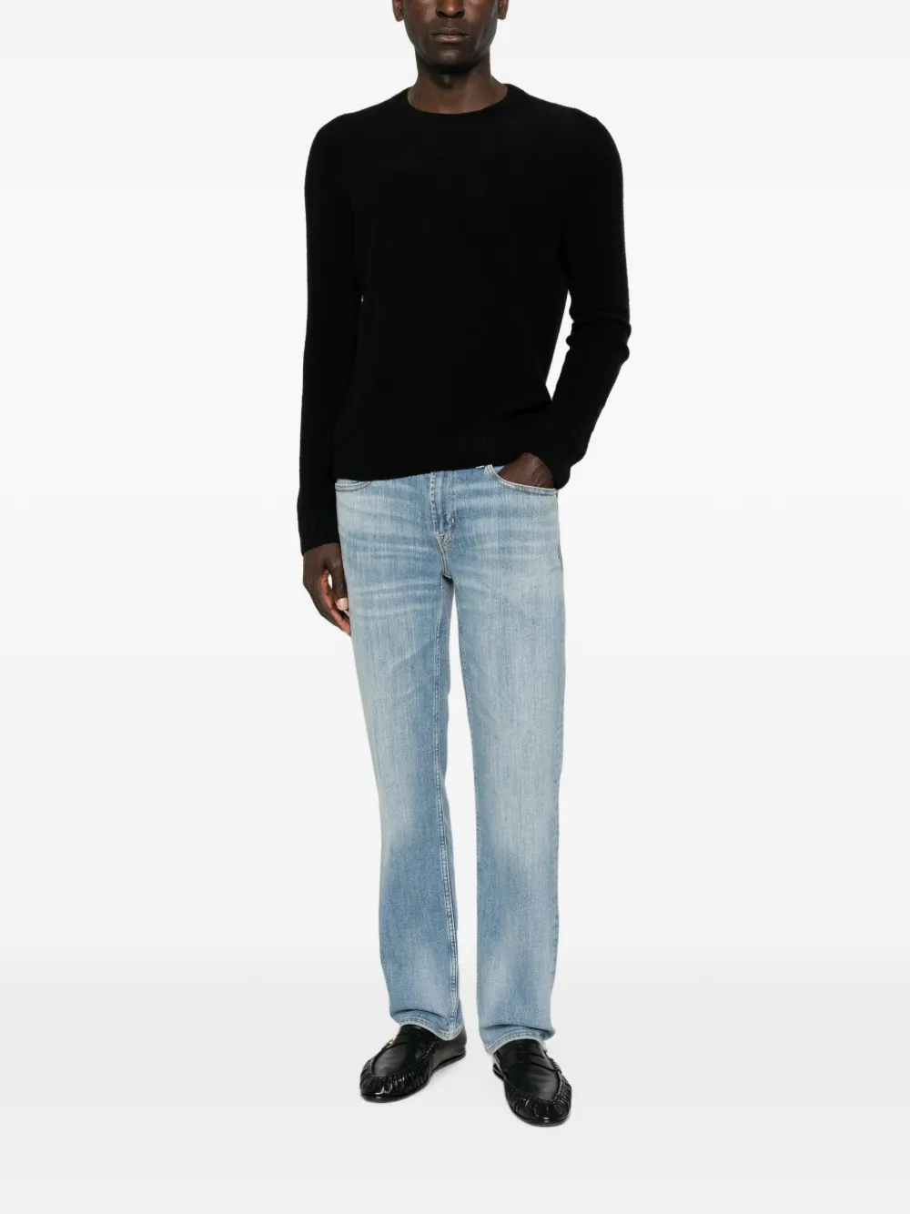 7 For All Mankind Straight jeans Blauw