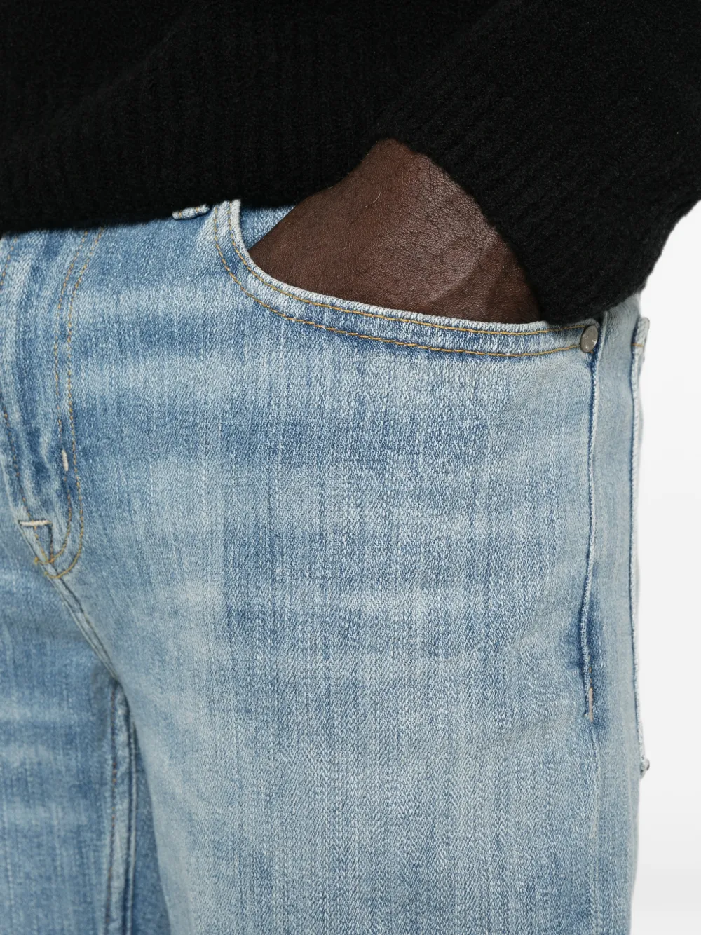 7 For All Mankind Straight jeans Blauw