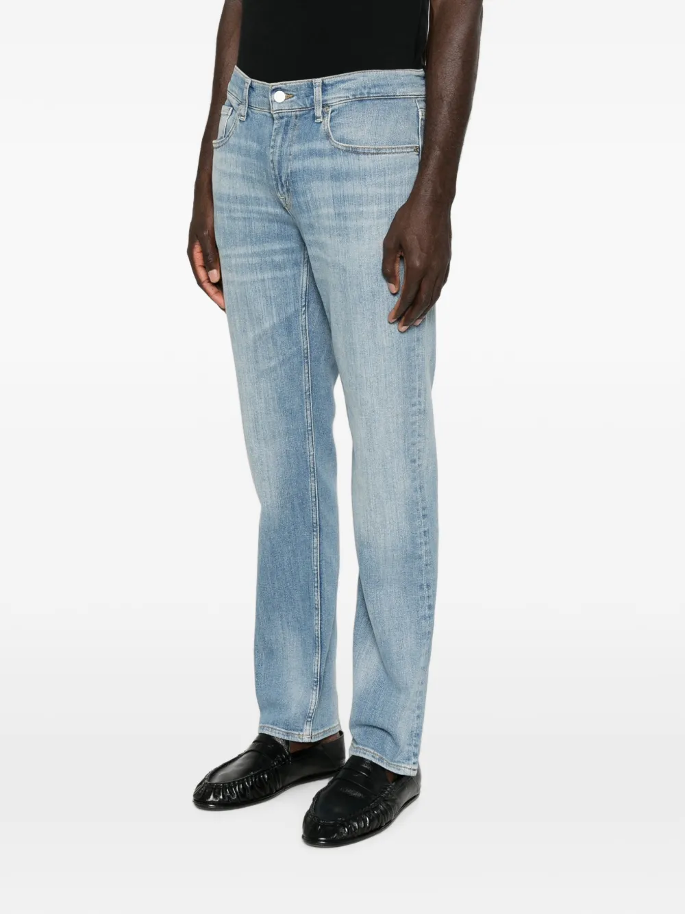 7 For All Mankind Straight jeans Blauw