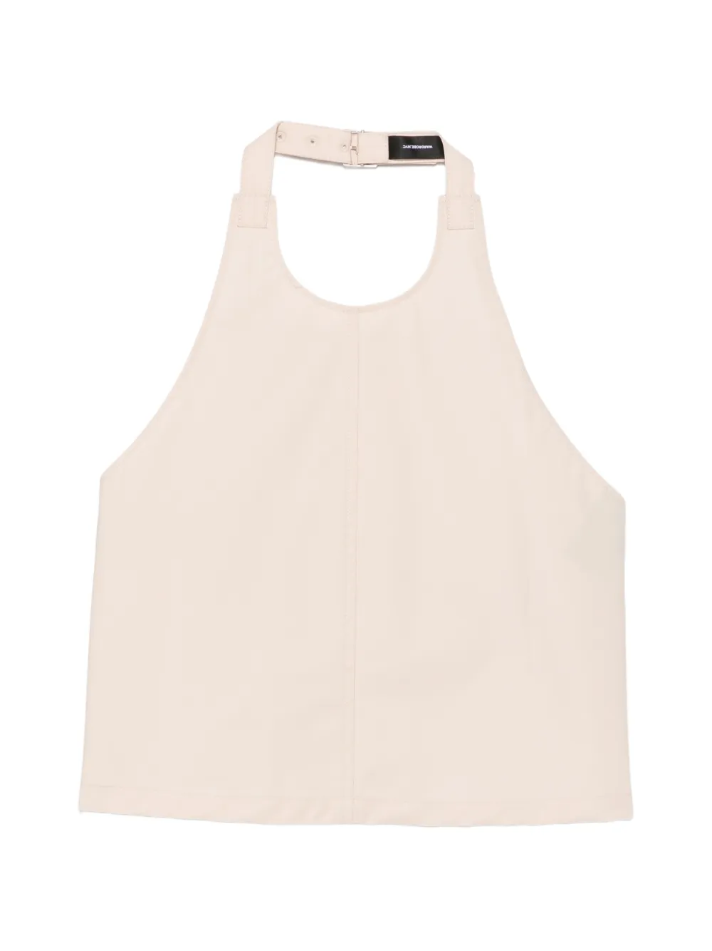 WARDROBE.NYC x RHW halterneck backless top - Neutrals
