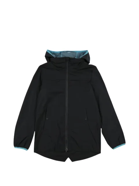 Herno Kids hooded zip-up jacket