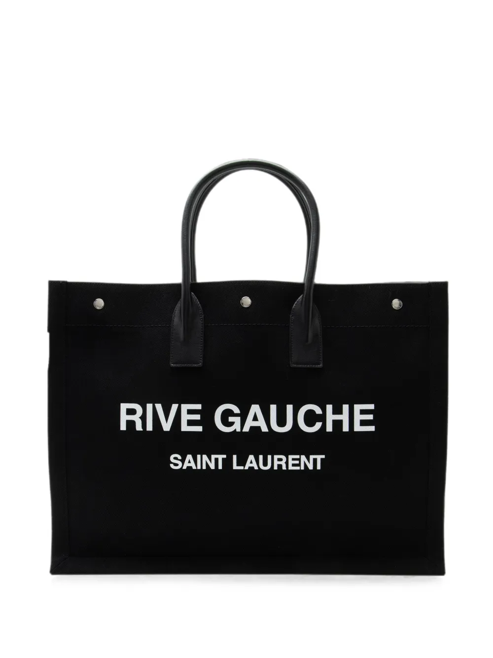 Saint Laurent Pre-Owned Rive Gauche tote bag - Black
