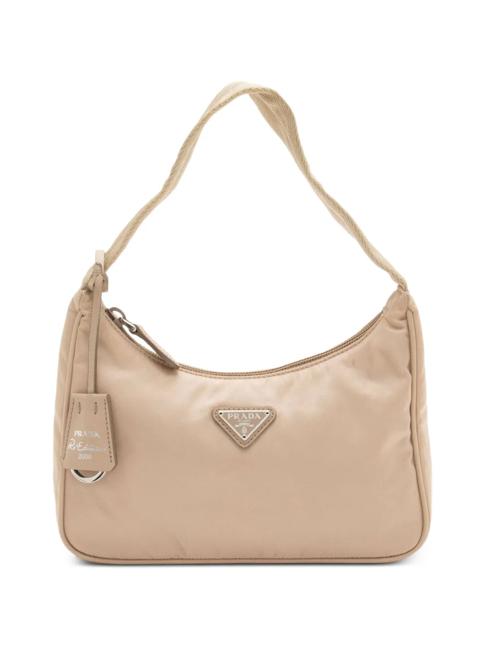 Prada Pre-Owned Re-Edition 2000 Tessuto shoulder bag - Braun