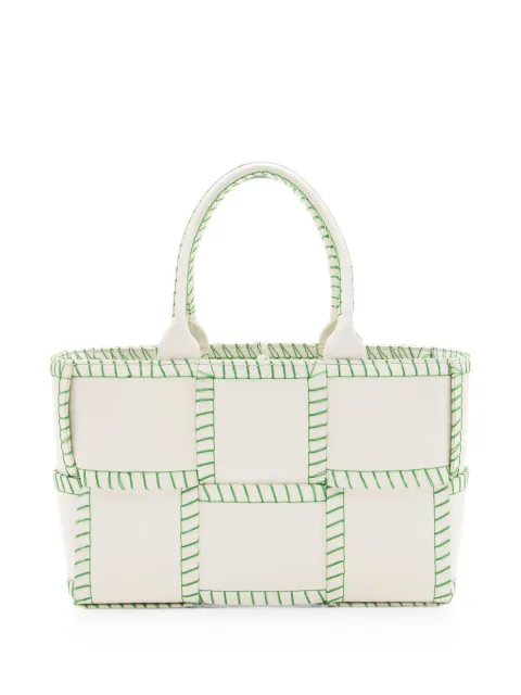 Bottega Veneta Pre-Owned Arco stitched leather tote bag