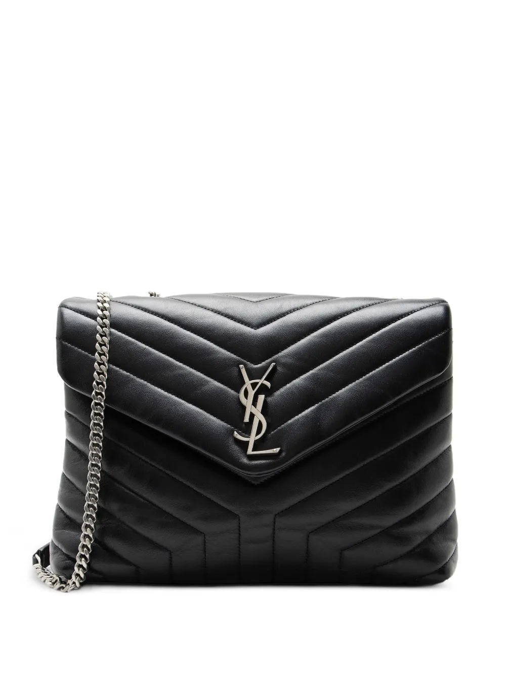 Saint Laurent Pre-Owned LouLou Monogram shoulder bag - Nero